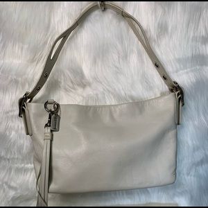 Coach cream bag